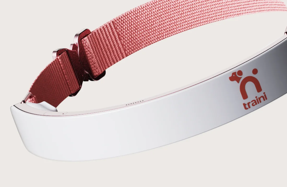Traini Smart Collar — Crimson Pearl